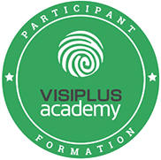 Badge du cycle certifiant webmarketing de Visiplus Academy